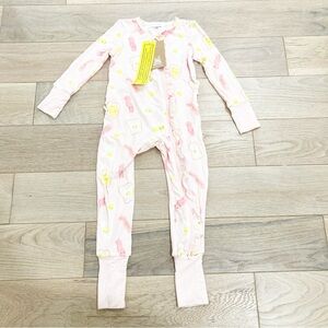Angel Dear Bamboo Pajamas Breakfast Print 24 months